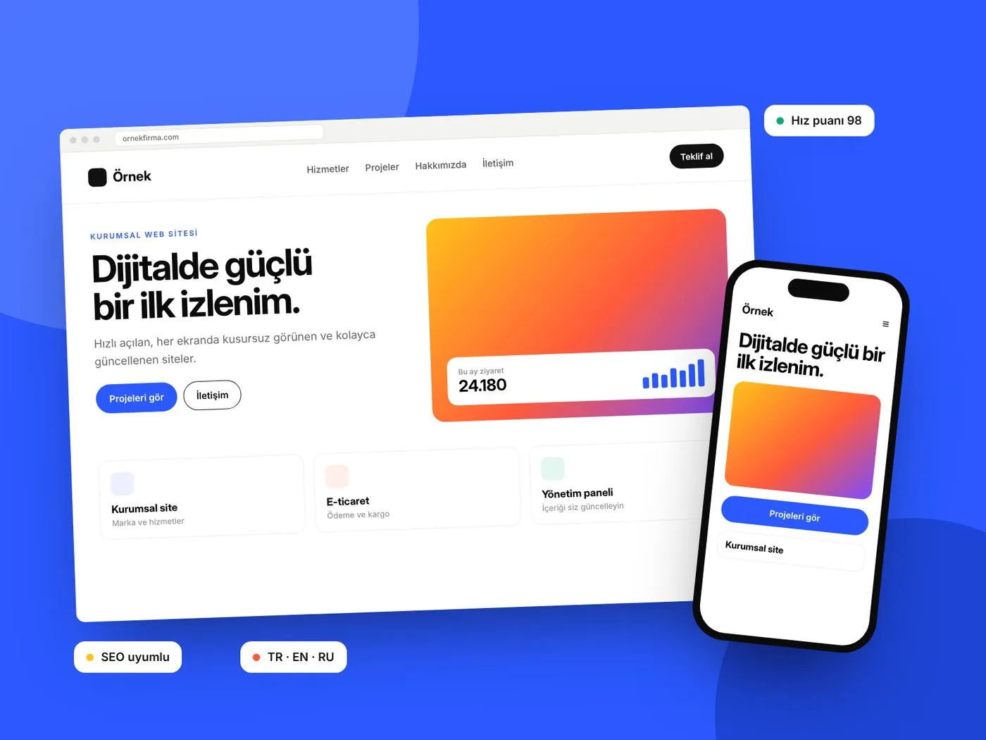 Web tasarım — MAP Software & Design